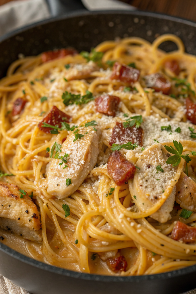 Chicken Carbonara Recipe