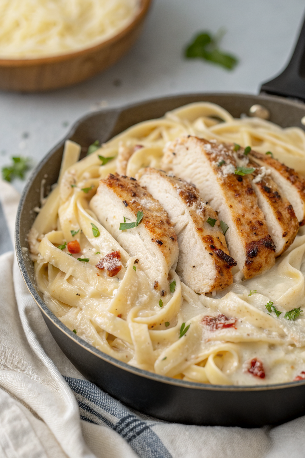 Chicken Fettuccine Alfredo Recipe