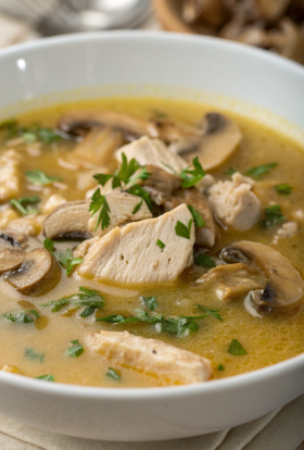 Chicken Mushroom Soup Recipe