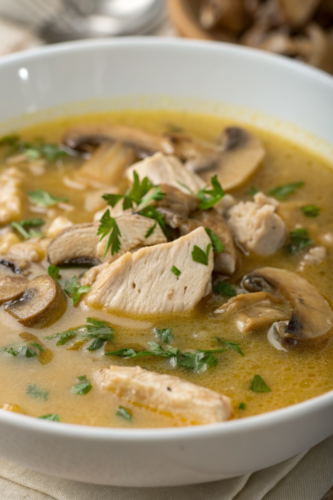 Chicken Mushroom Soup Recipe
