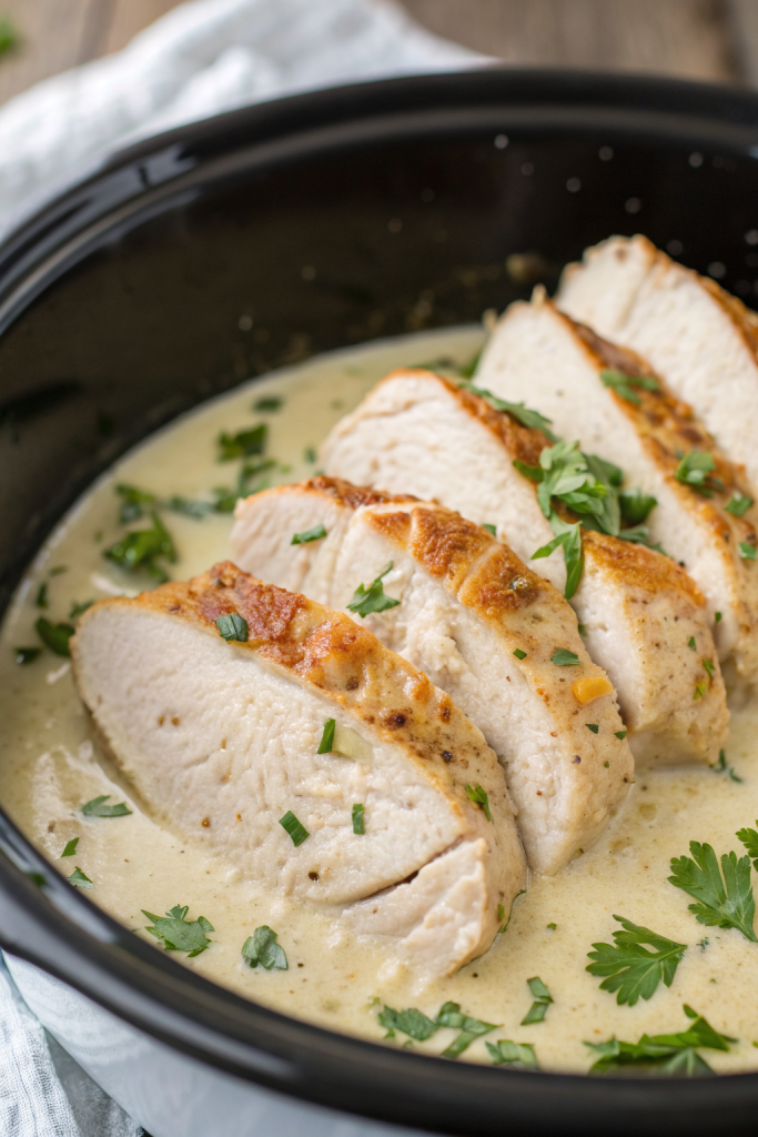 Creamy Crock Pot Ranch Chicken Recipe