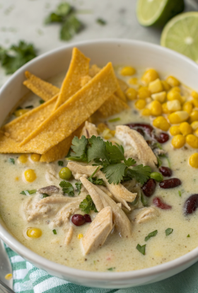 Creamy Crock Pot White Chicken Chili Recipe