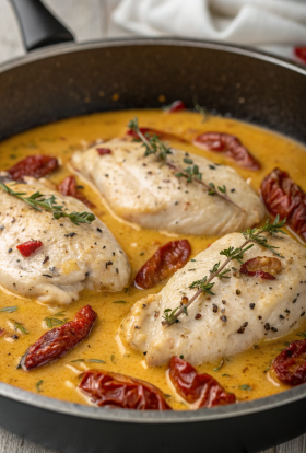 Creamy Sun-Dried Tomato Chicken Recipe