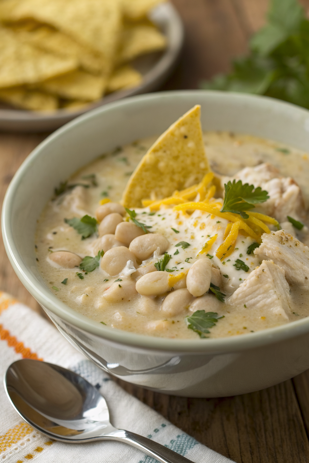 Creamy White Chicken Chili Recipe