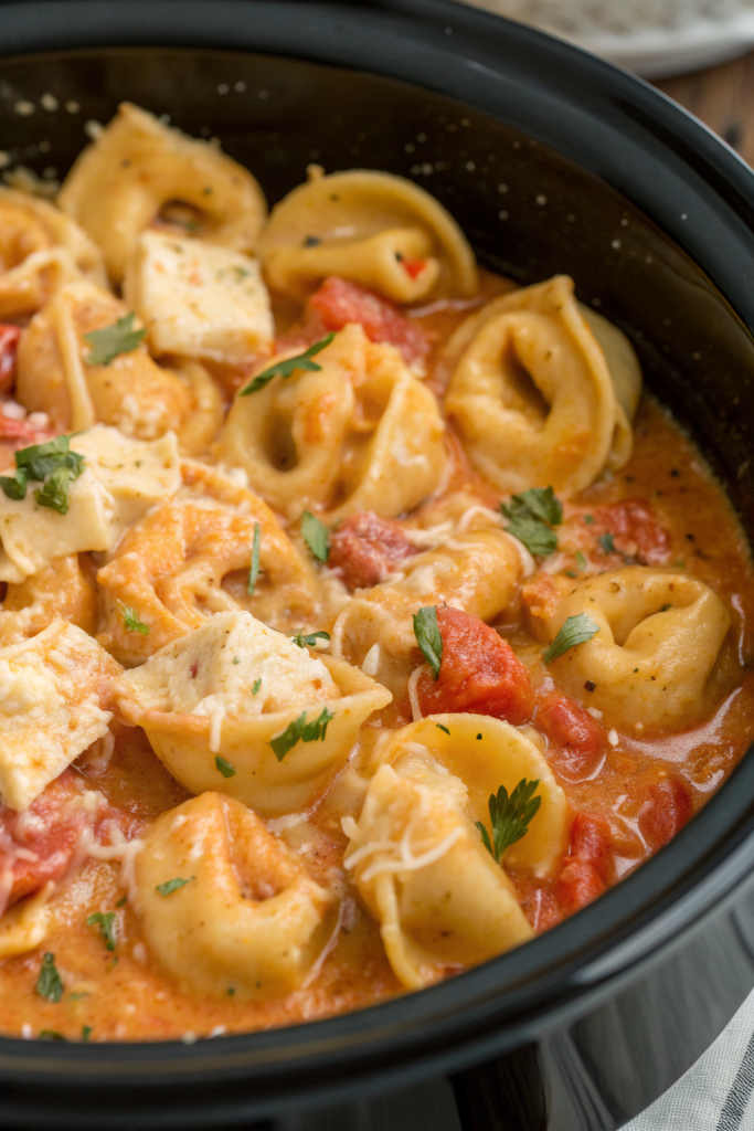 CrockPot Chicken Tortellini Recipe