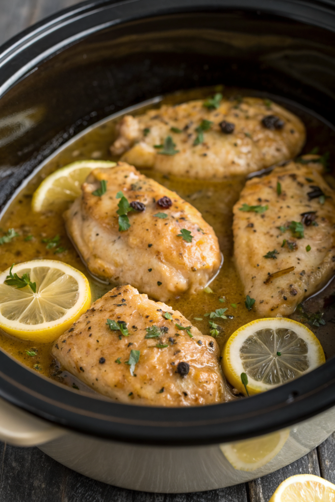 Crockpot Chicken Piccata Recipe