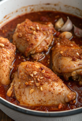 Crockpot Lemon Chicken & Potatoes