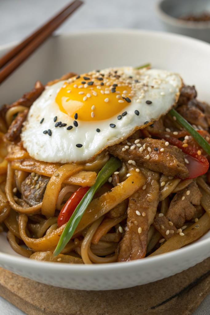 Easy Chili Oil Udon Noodles Recipe