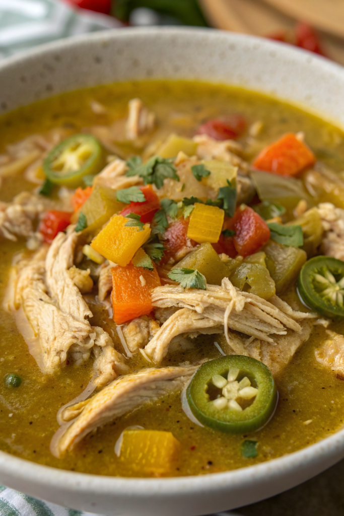 Easy Green Chile Chicken Stew Recipe