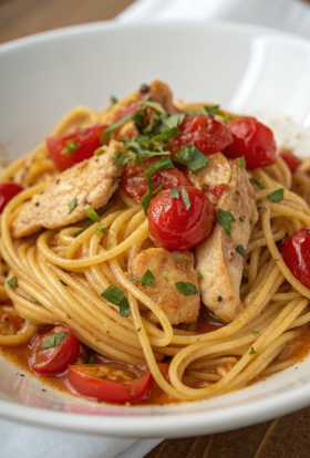 Honey Pepper Chicken Pasta Recipe