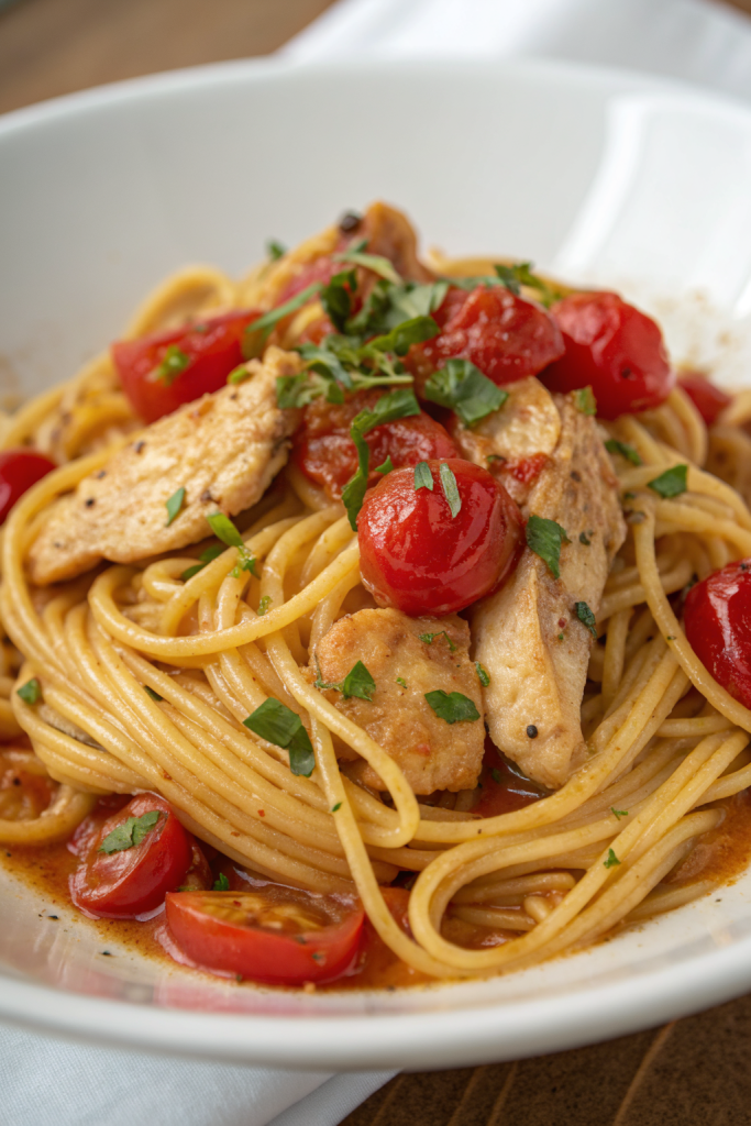 Honey Pepper Chicken Pasta Recipe
