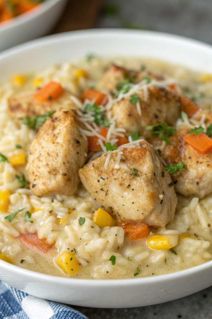 Instant Pot Creamy Chicken and Rice