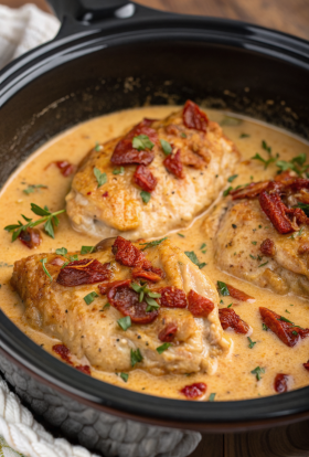 Keto Crockpot Marry Me Chicken Recipe