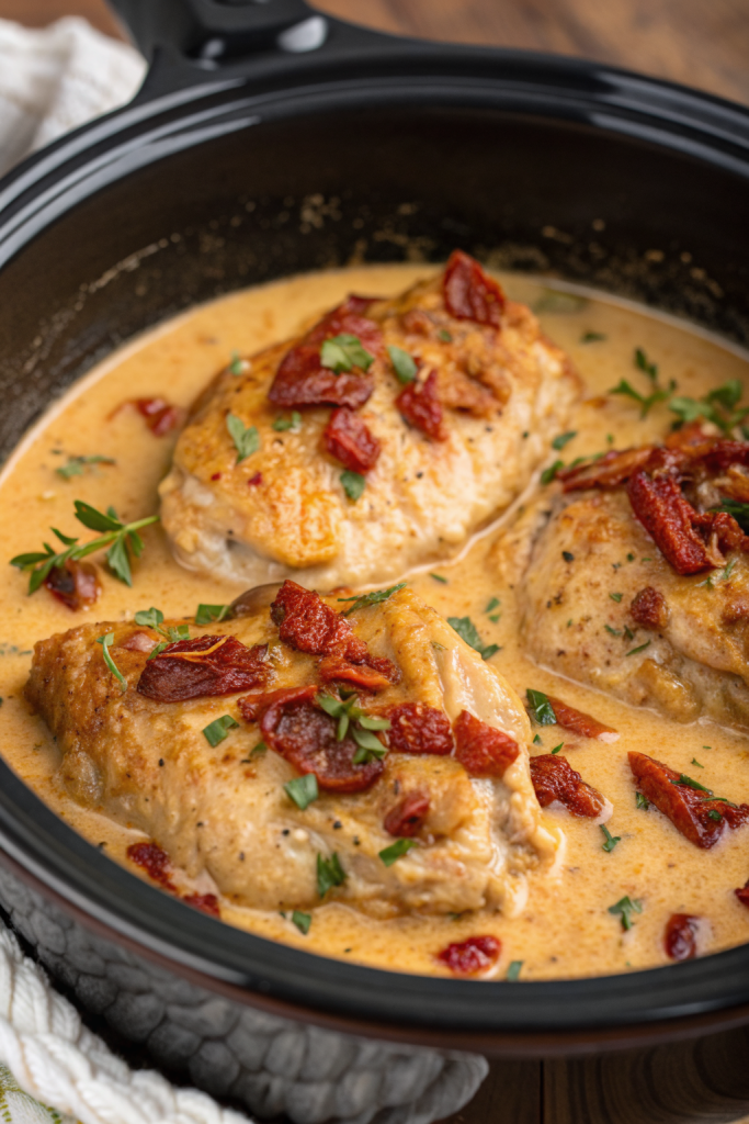 Keto Crockpot Marry Me Chicken Recipe