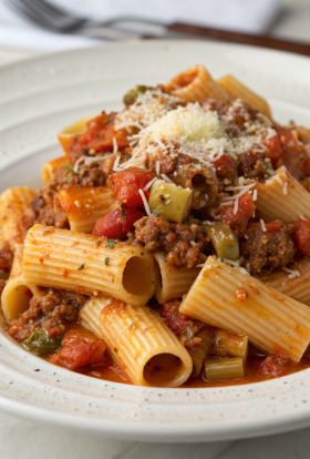 Pasta Bolognese Classic Italian Recipe