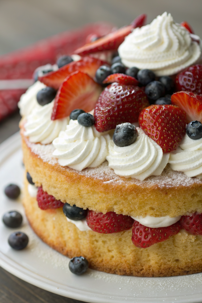 Patriotic Twinkie No Bake Cake Recipe