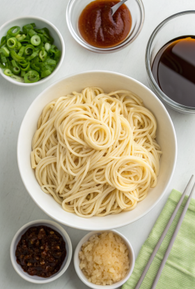 Peanut Noodles Recipe
