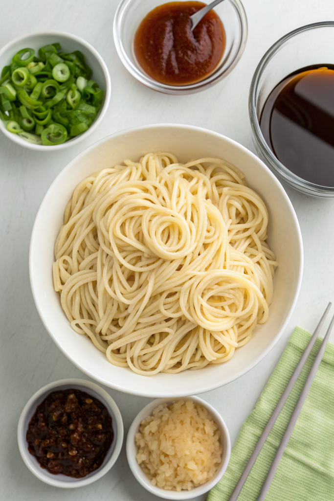 Peanut Noodles Recipe