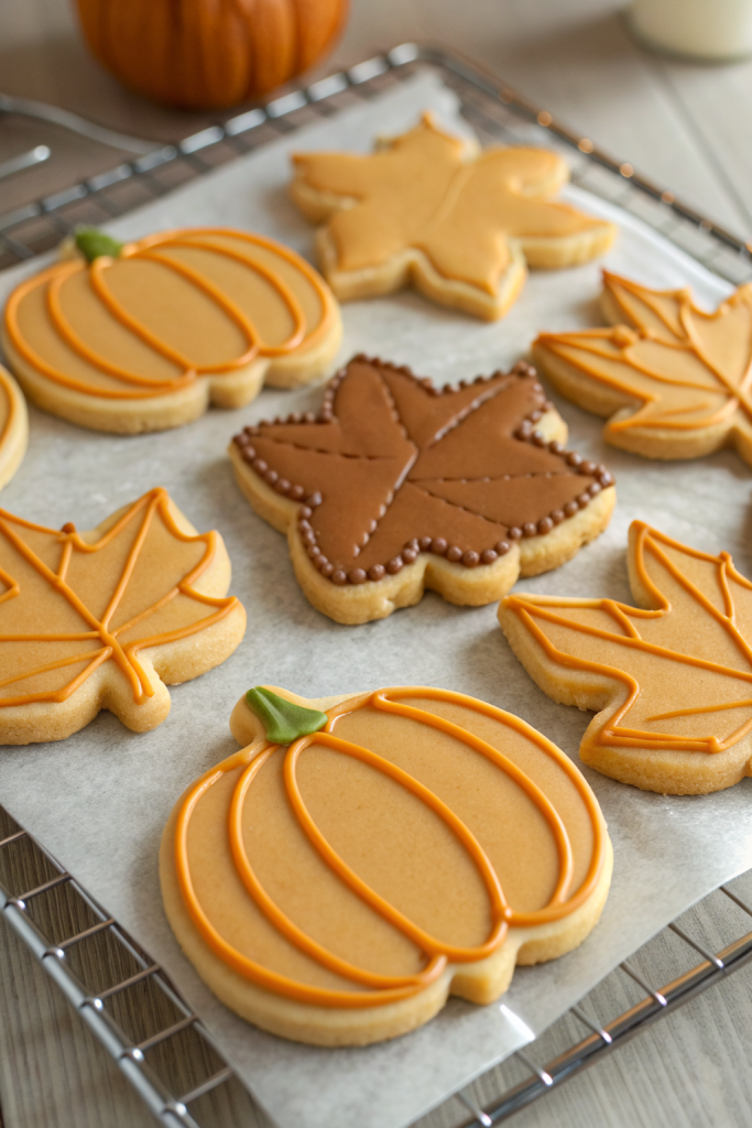 Pecan Pumpkin Spice Cut Out Cookie Recipe