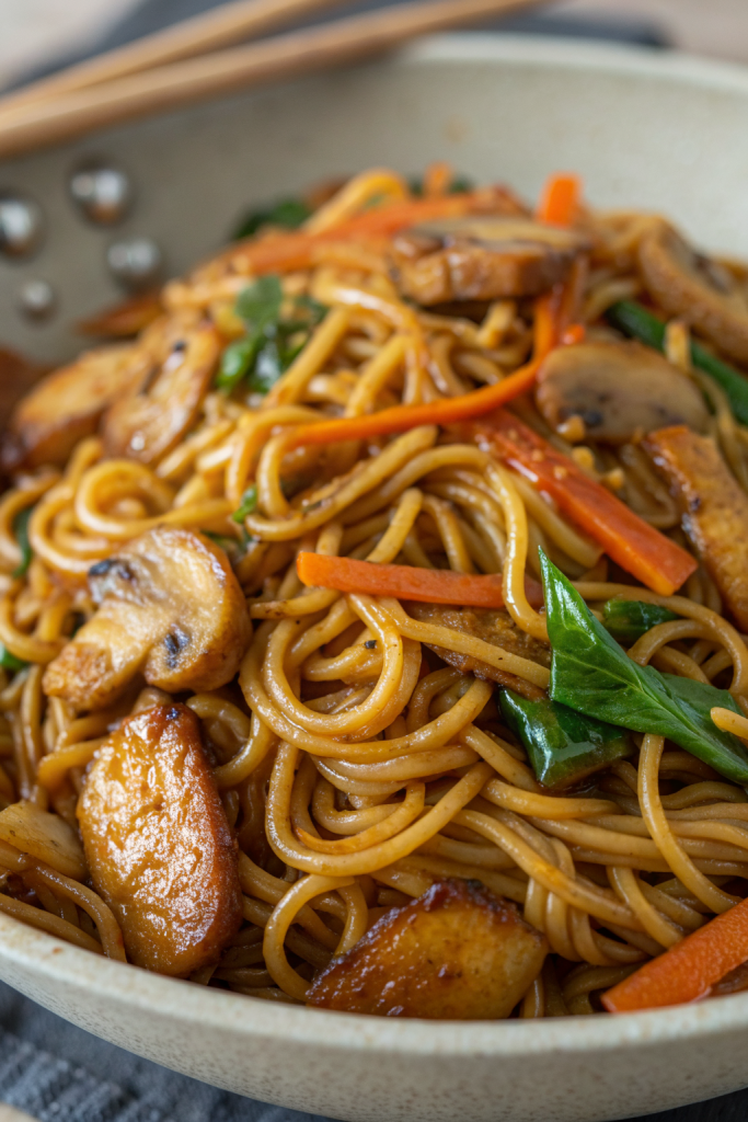 Quick Yaki Udon Recipe