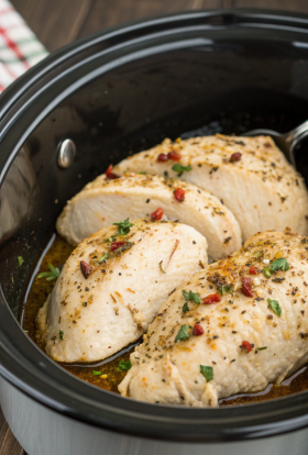 Slow Cooker Chicken Breasts Recipe