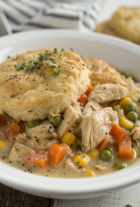 Slow Cooker Chicken Pot Pie Recipe