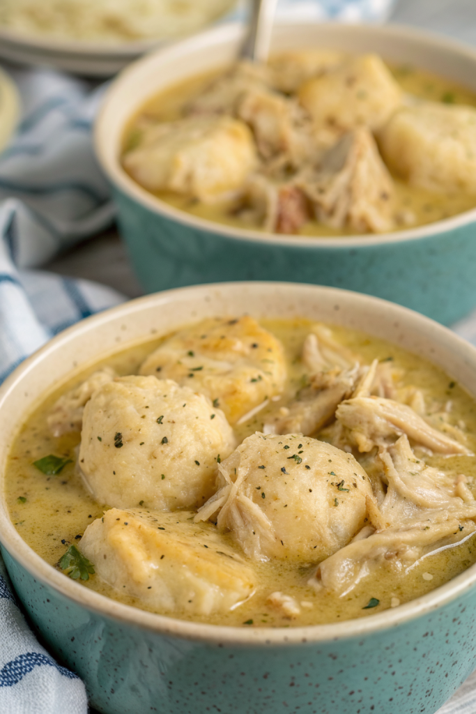 Slow Cooker Chicken and Dumplings Recipe