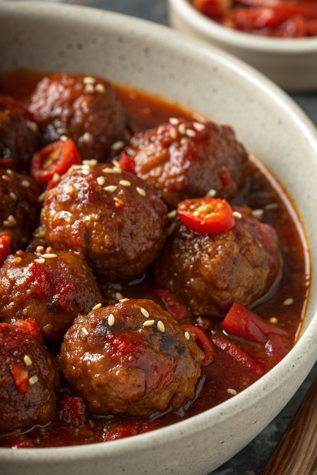 Sweet Chili Meatballs Crockpot Recipe