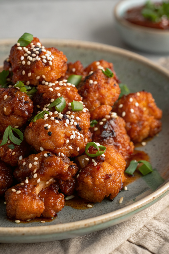 Sweet Spicy Korean Fried Chicken Recipe