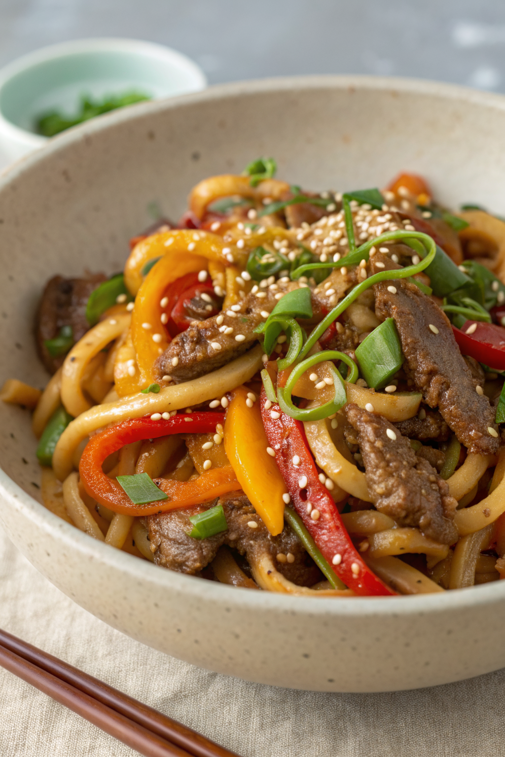 Tasty Beef Udon Stir Fry Recipe