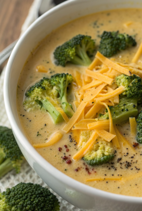 Tasty Broccoli Cheddar Soup Recipe