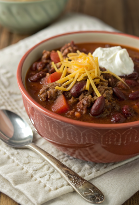 Tasty Crockpot Chili Recipe