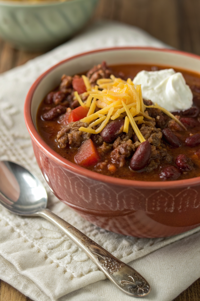 Tasty Crockpot Chili Recipe