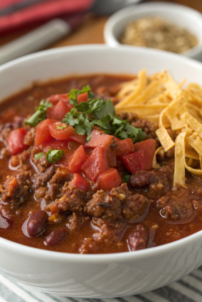 Texas Style Chili Recipe
