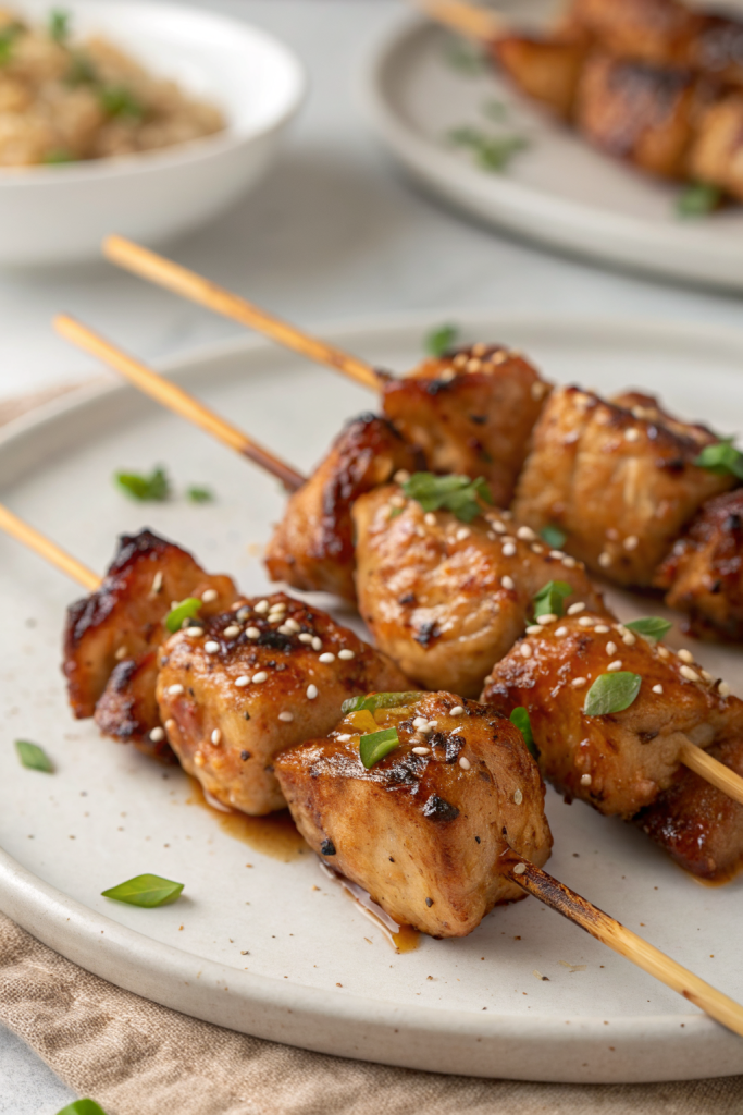 Air Fryer Chicken Skewers Recipe