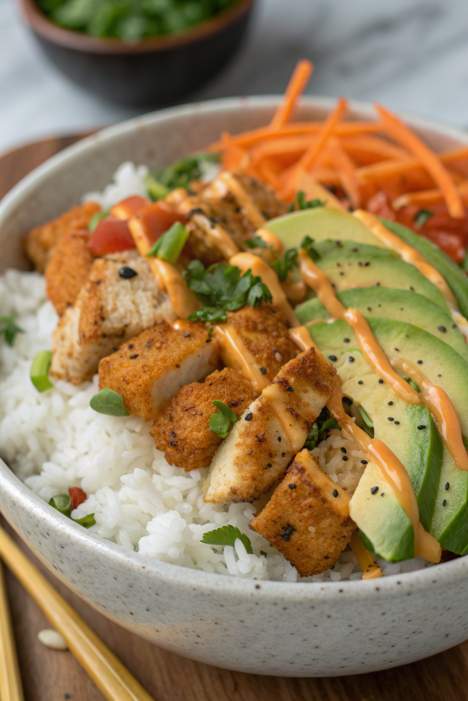 Bang Bang Chicken Bowl Recipe