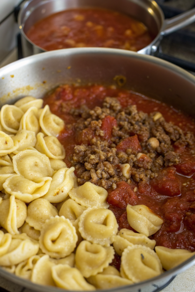 Cheesy Instant Pot Taco Pasta Recipe