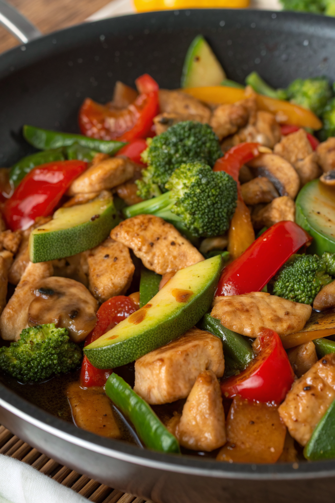 Chicken & Vegetable Stir Fry Recipe