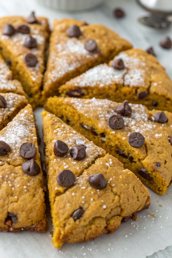 Chocolate Chip Pumpkin Scones Recipe