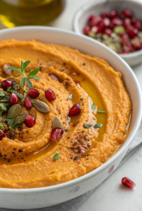 Creamy Pumpkin Hummus Recipe
