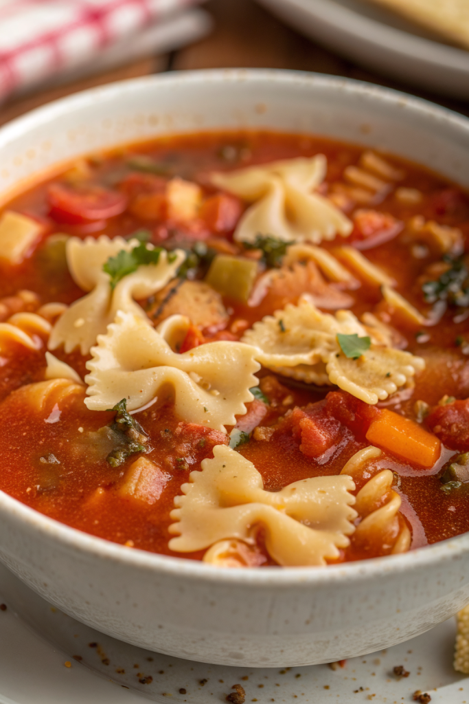 Creamy Vegetarian Lasagna Soup Recipe