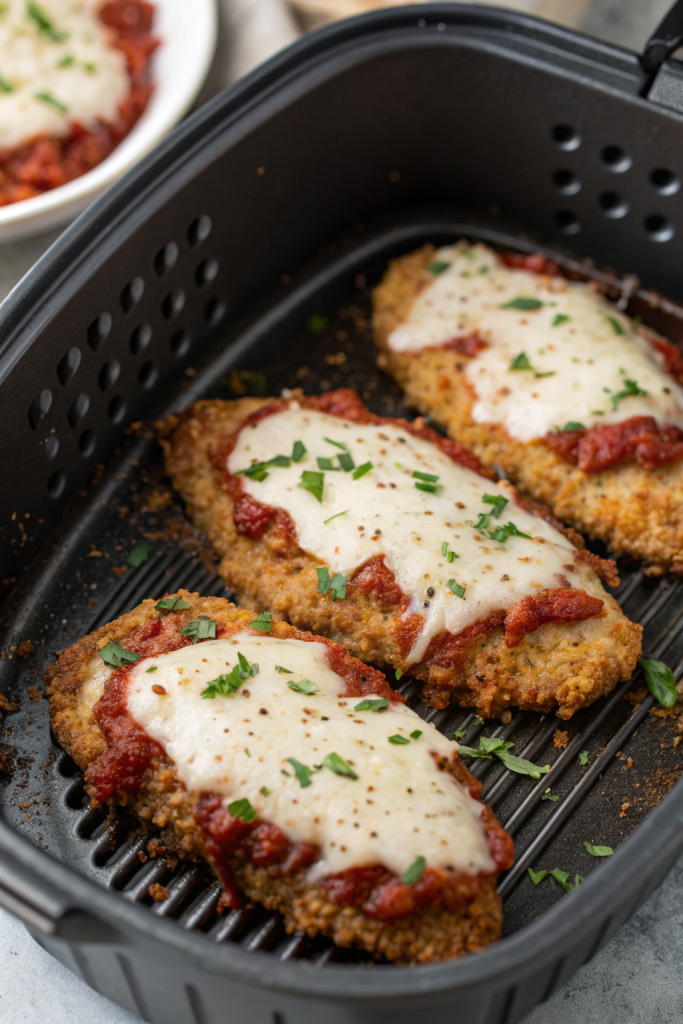 Crispy Air Fryer Chicken Parmesan Recipe
