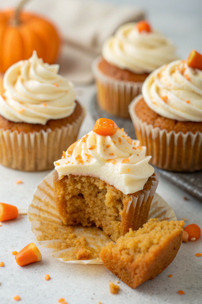 Delicious Pumpkin Cupcakes Recipe
