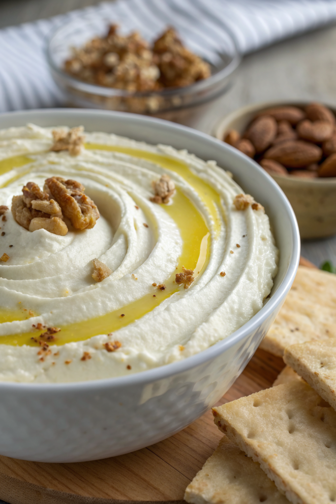 Delicious Ricotta Dip with Hot Honey