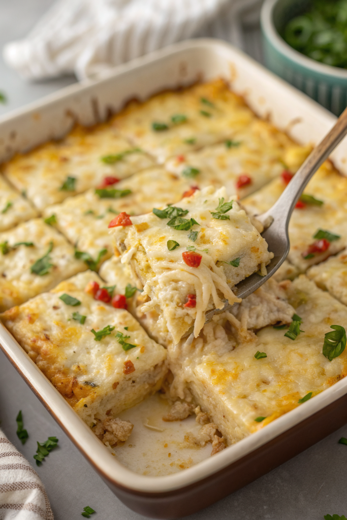 Healthy Chicken Cauliflower Rice Casserole Recipe