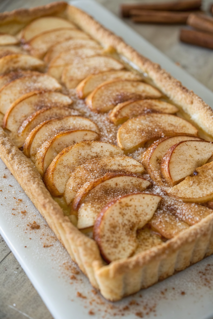 Home-baked Apple Slab Pie Recipe