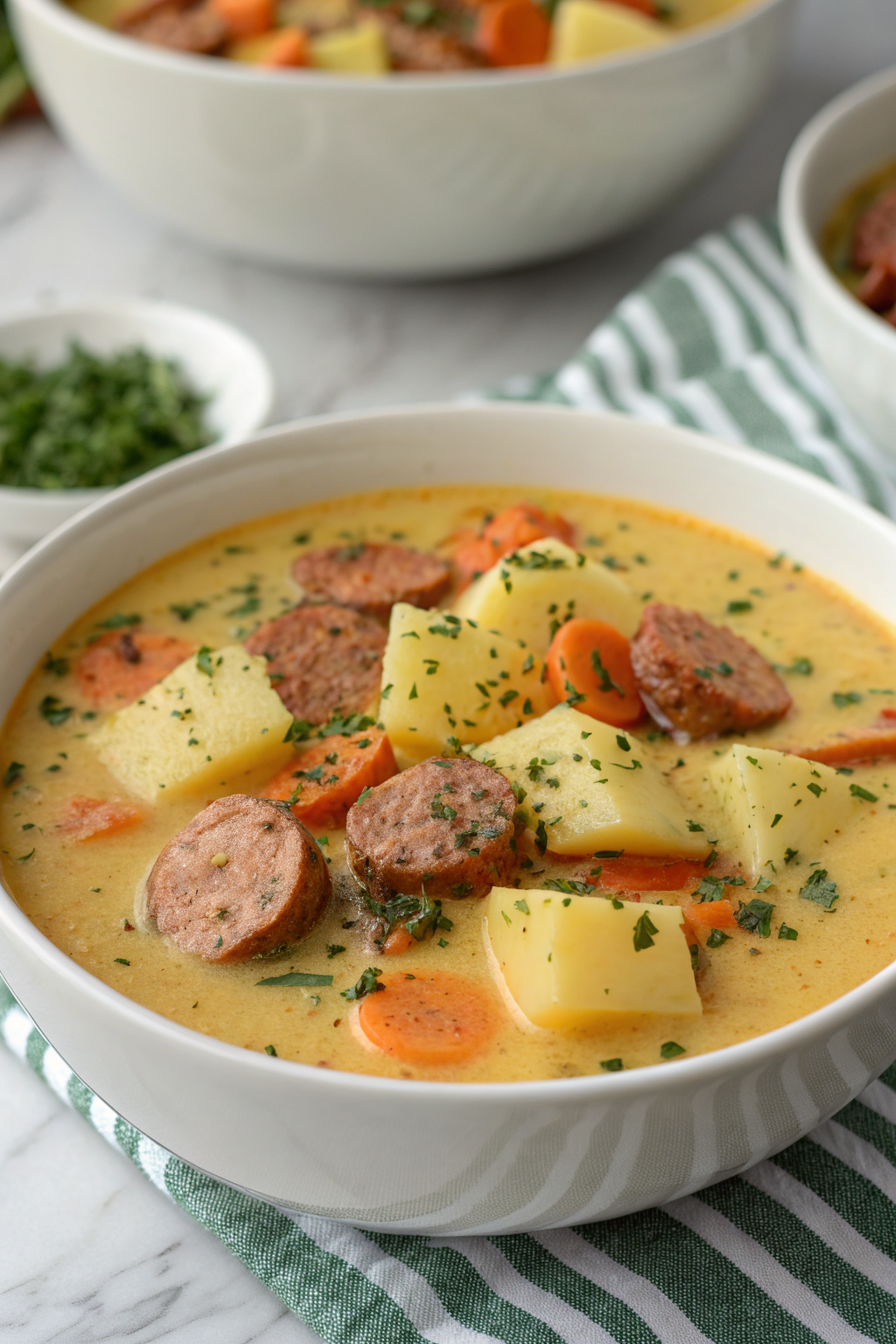 Instant Pot Cajun Potato Soup Recipe