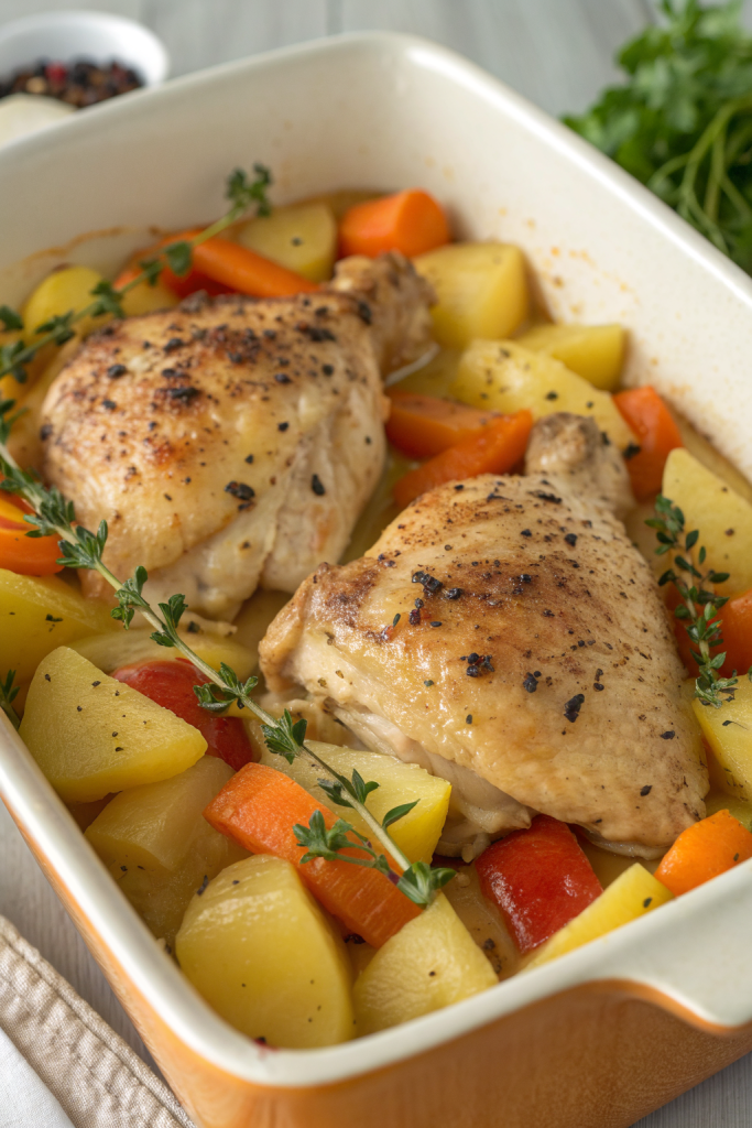 Instant Pot Chicken Veggies Recipe