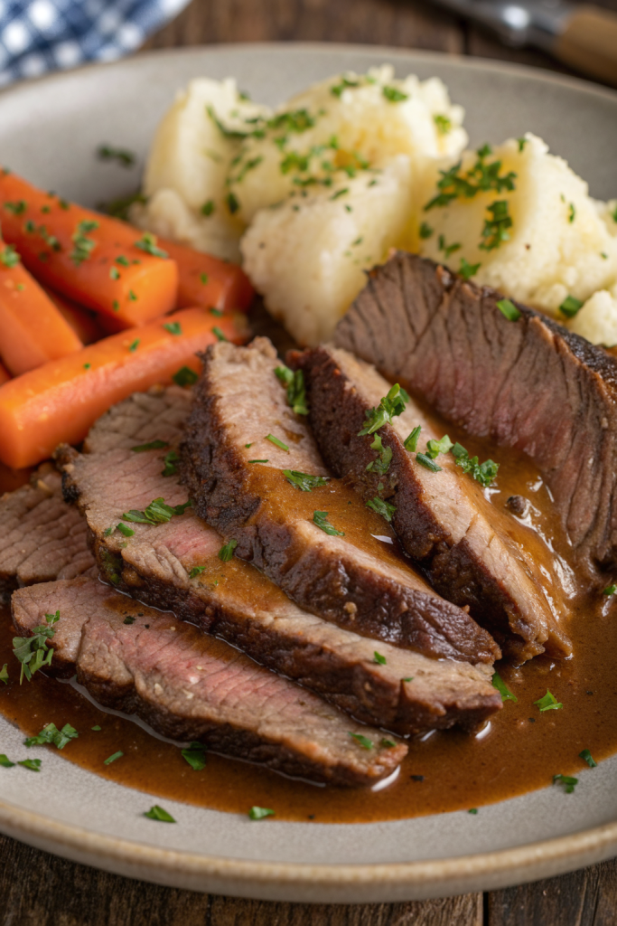 Instant Pot Roast Beef and Gravy Recipe