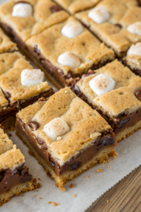 Layered S’mores Bars Recipe